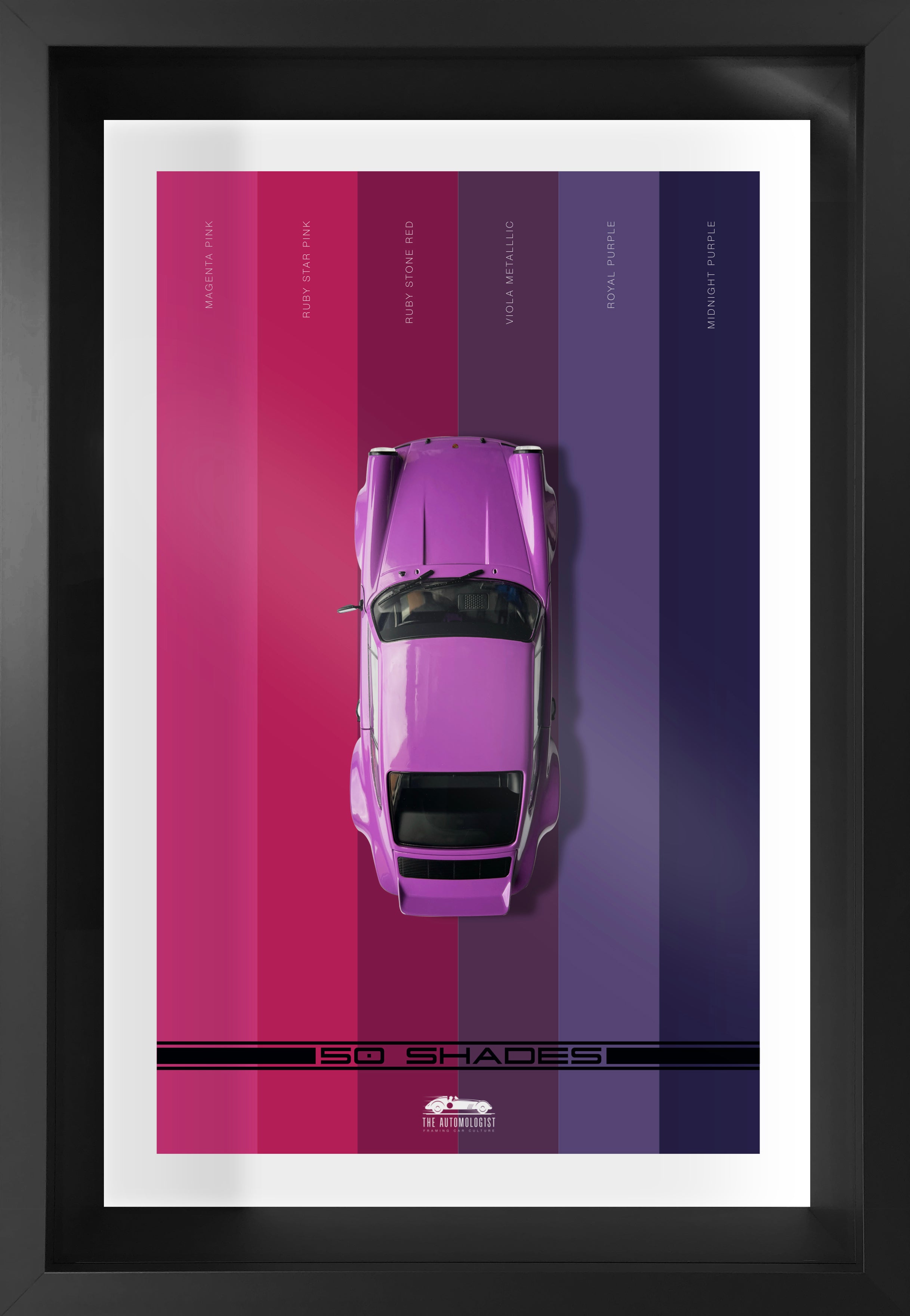 Porsche 911 Purple - 40x60
