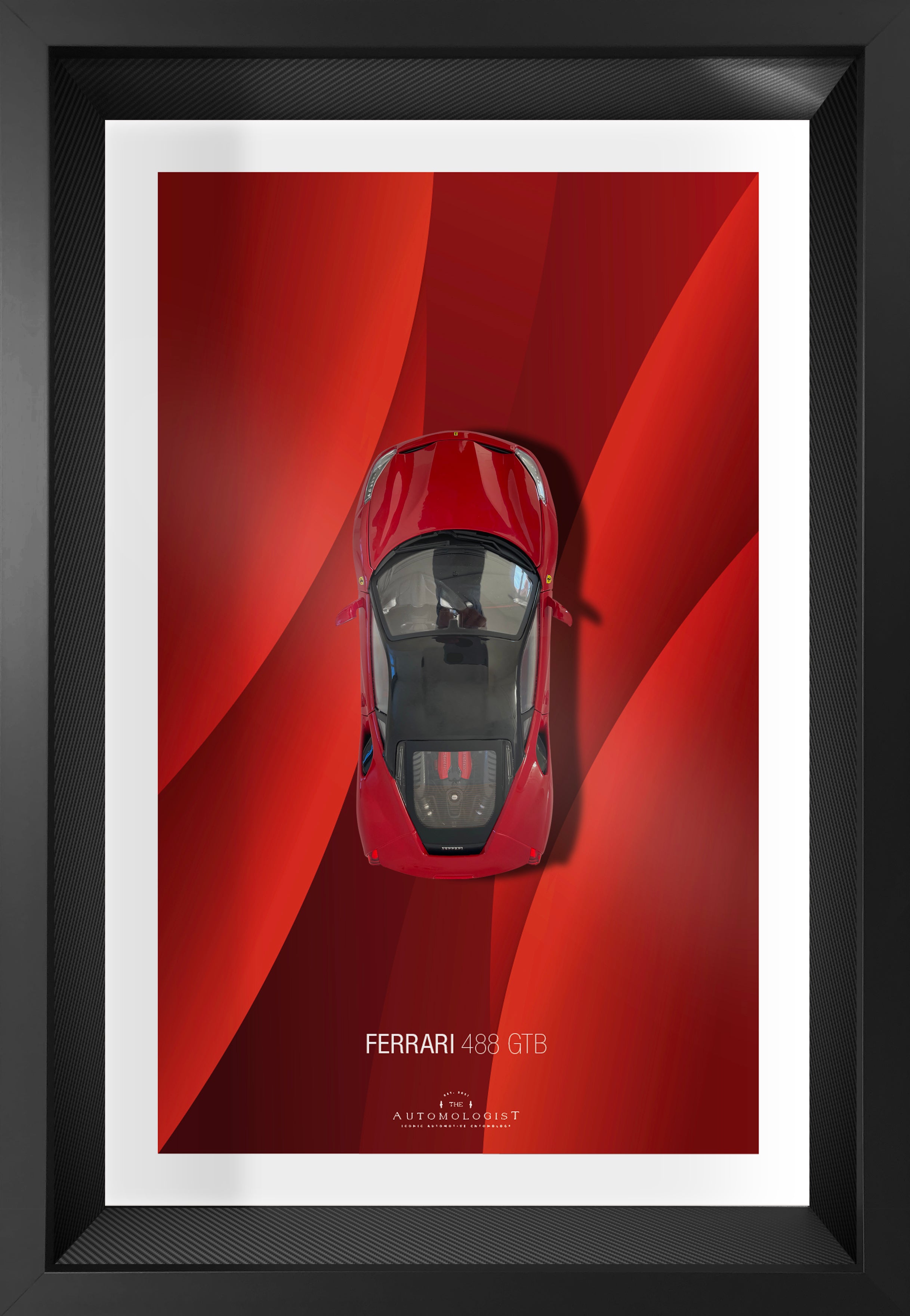 Ferrari 488 GTB - 40x60