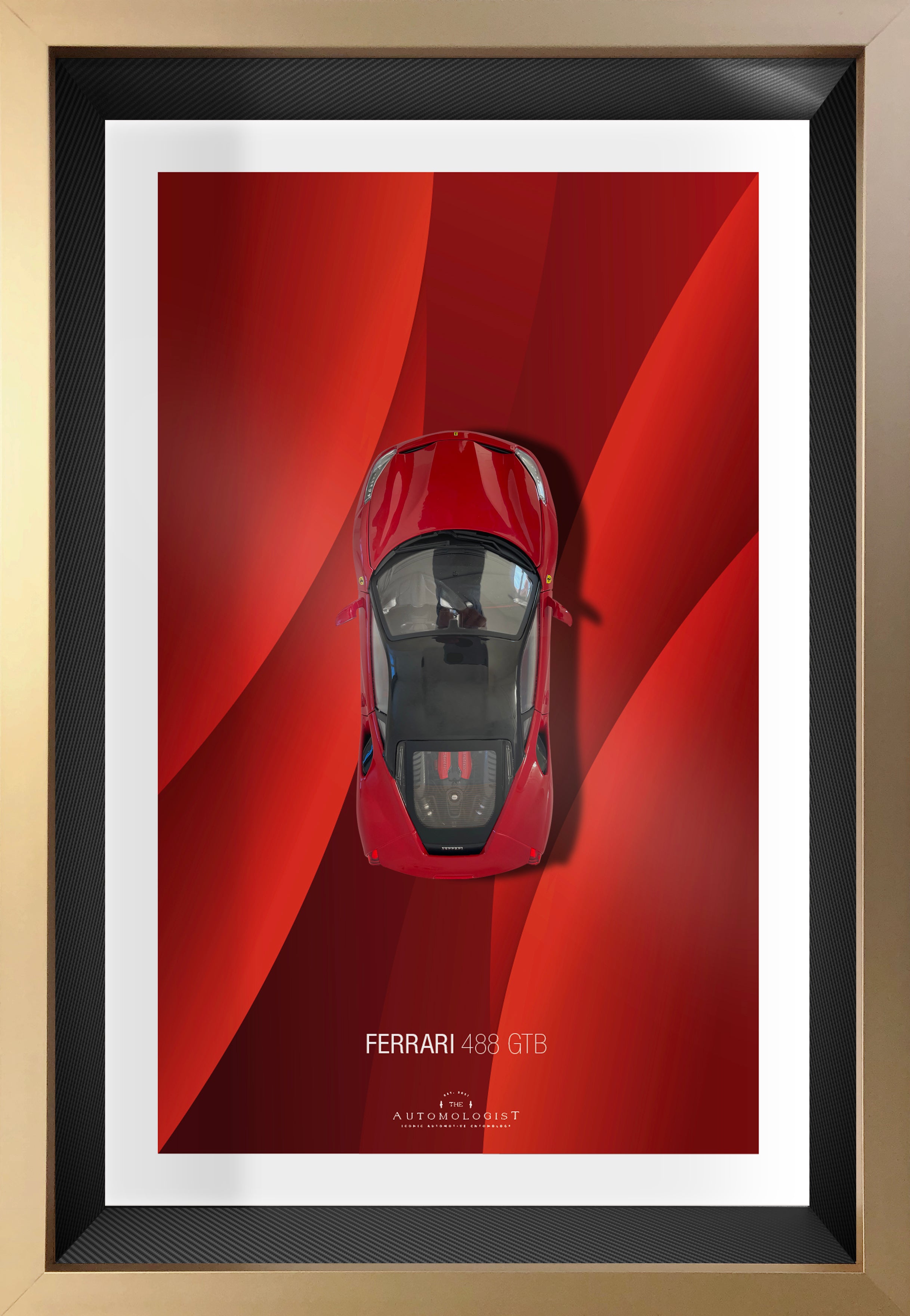 Ferrari 488 GTB - 40x60
