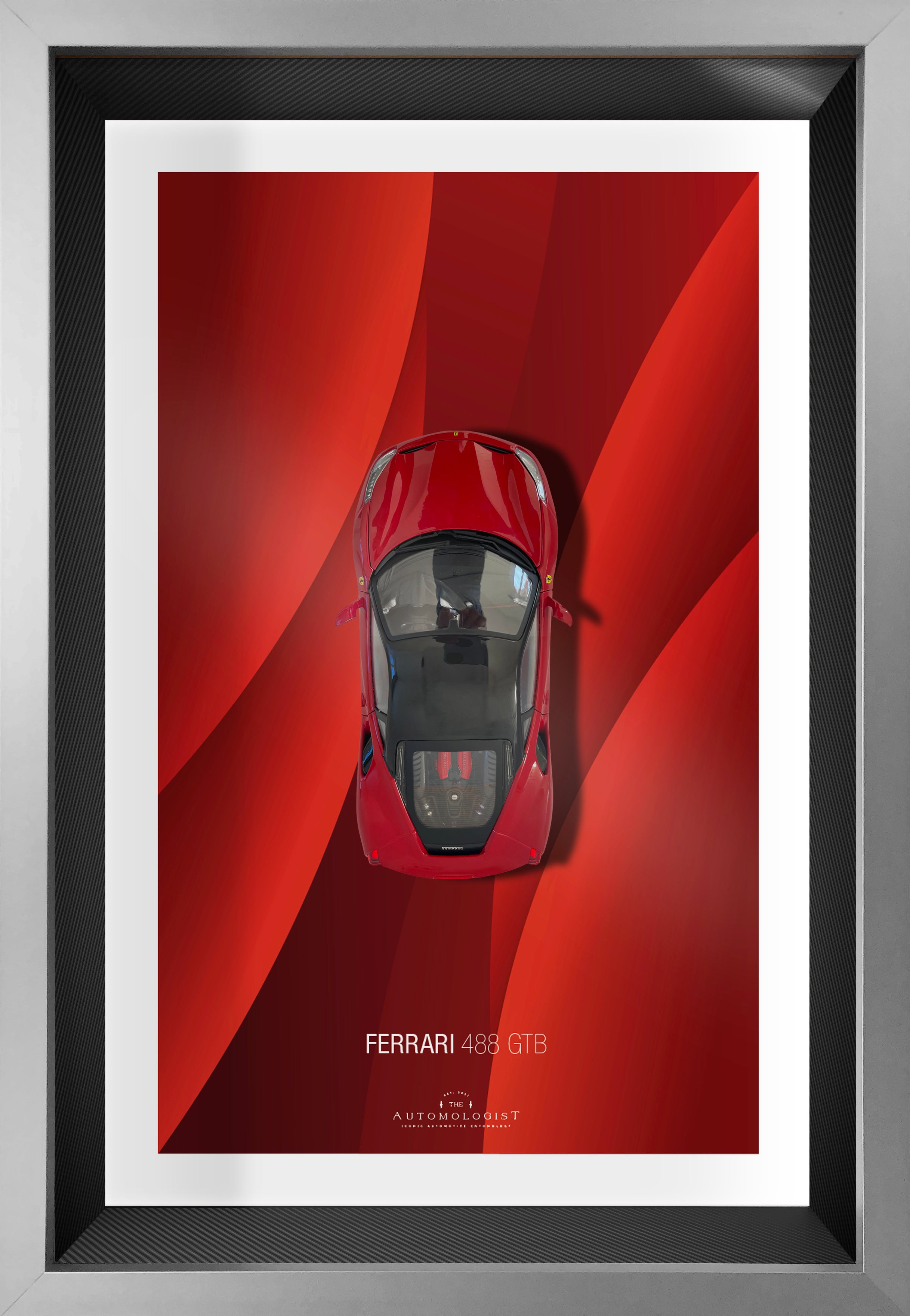 Ferrari 488 GTB - 40x60