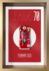 Ferrari 512 S - 40x60