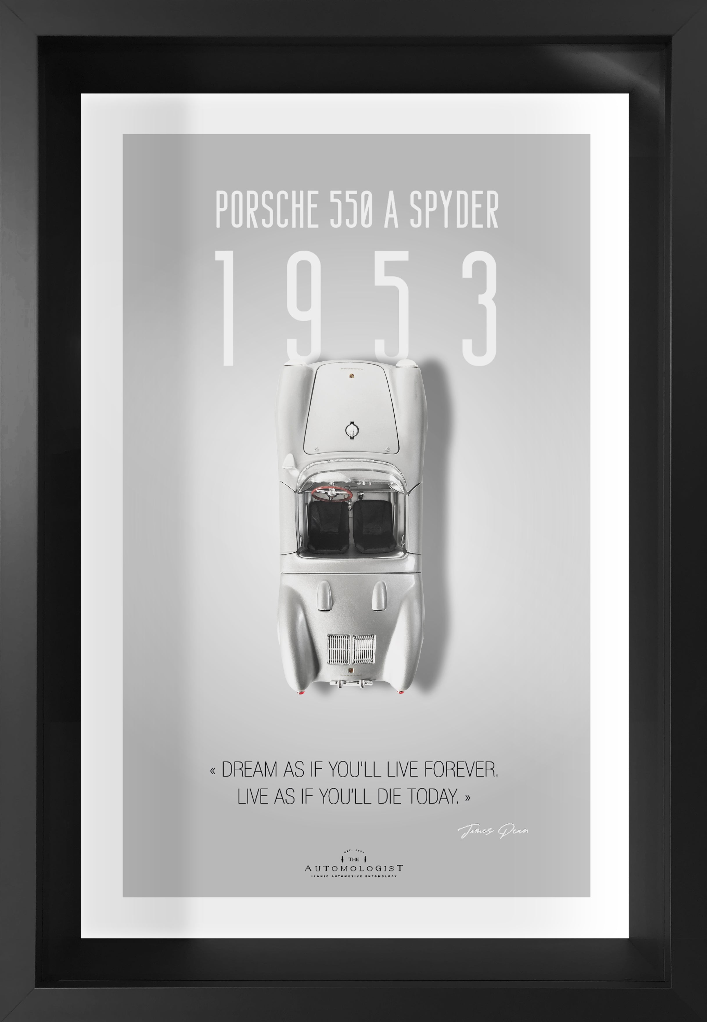 Porsche 550 Spyder - 40x60