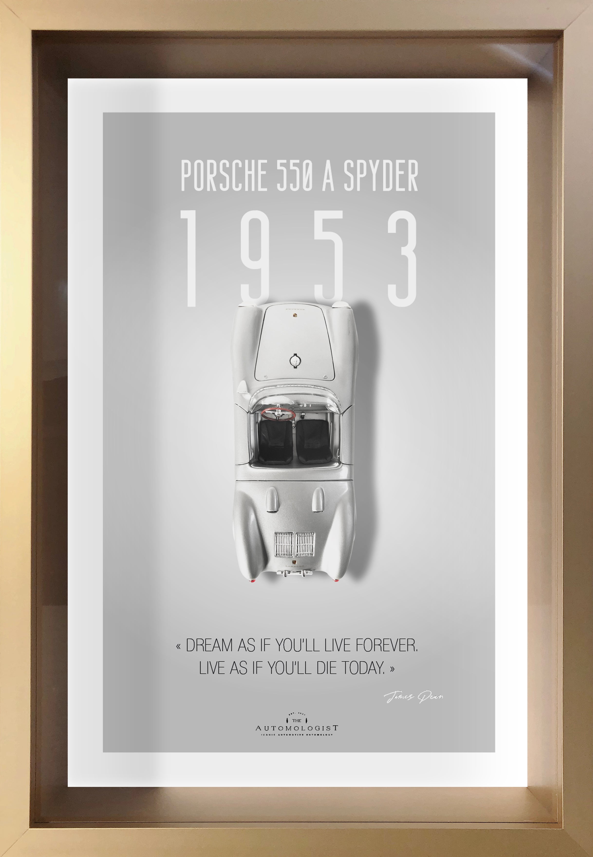 Porsche 550 Spyder - 40x60