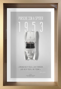 Porsche 550 Spyder - 40x60