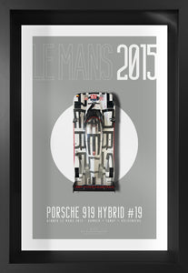 Porsche 919 Hybrid - 40x60