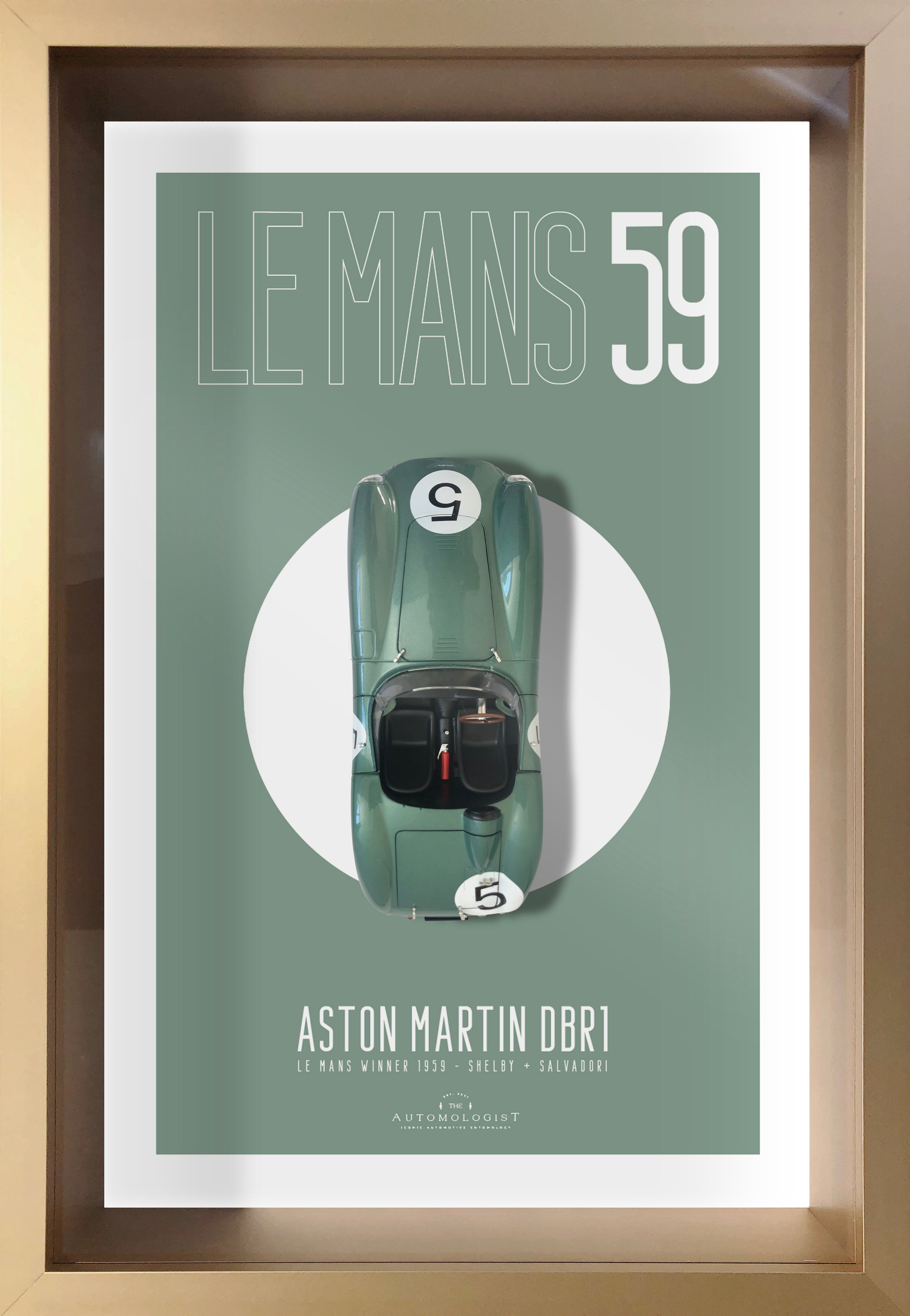 Aston Martin DBR1 - 40x60