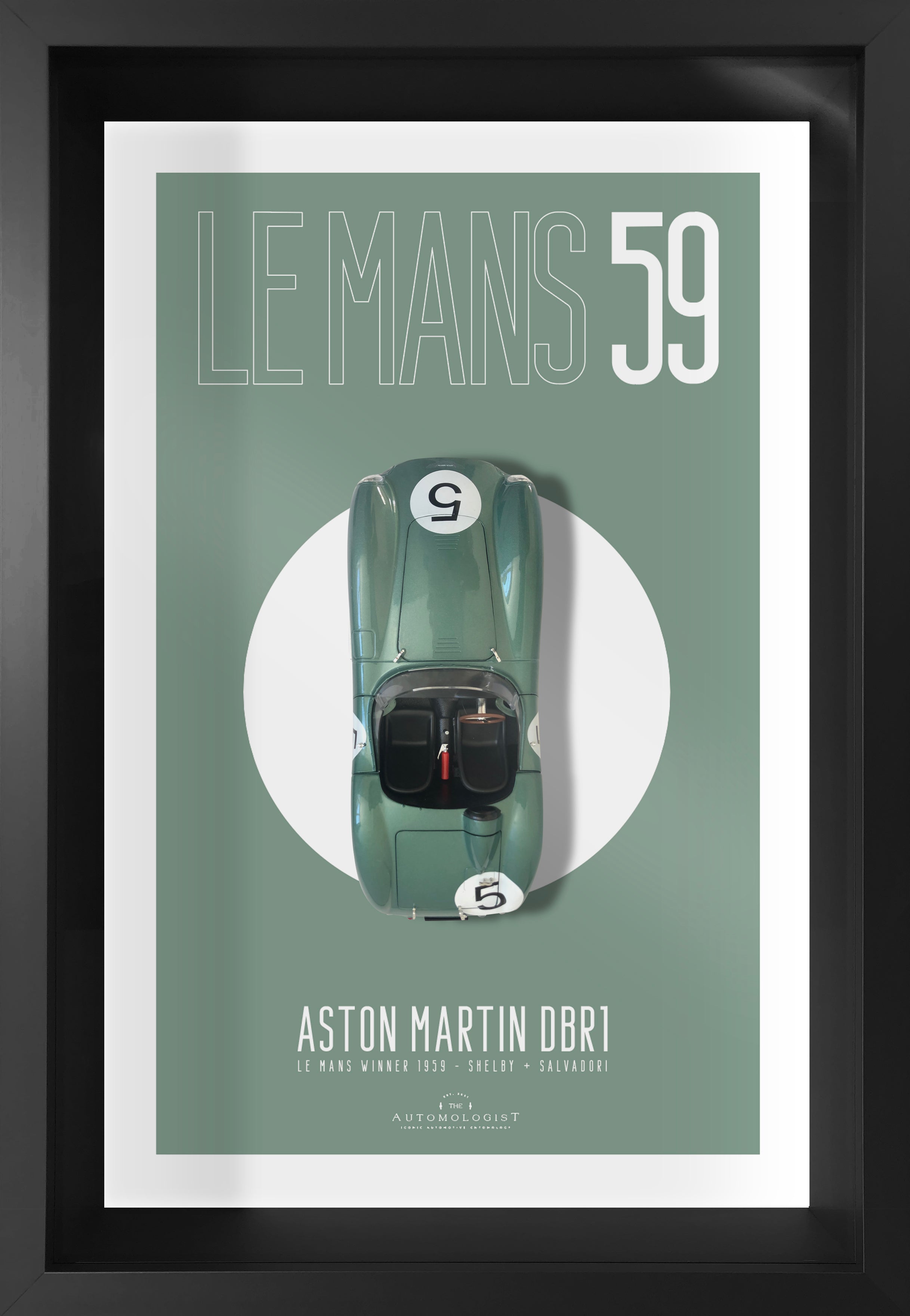 Aston Martin DBR1 - 40x60