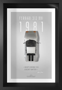 Ferrari 512 BBi - 40x60