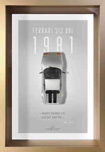 Ferrari 512 BBi - 40x60