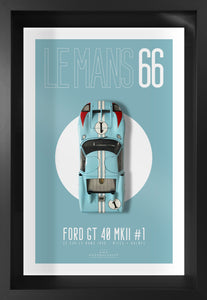 Ford GT40 #1 - 40x60