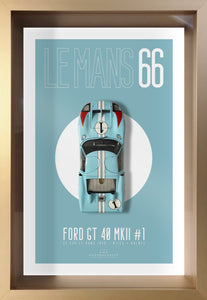 Ford GT40 #1 - 40x60