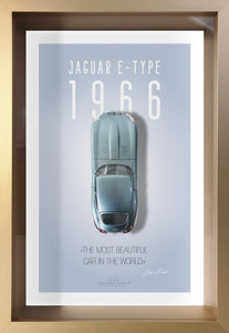 Jaguar Type E - 40x60