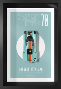 Porsche 917K GULF - 40x60