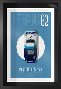 Porsche 935 #79 - 40x60