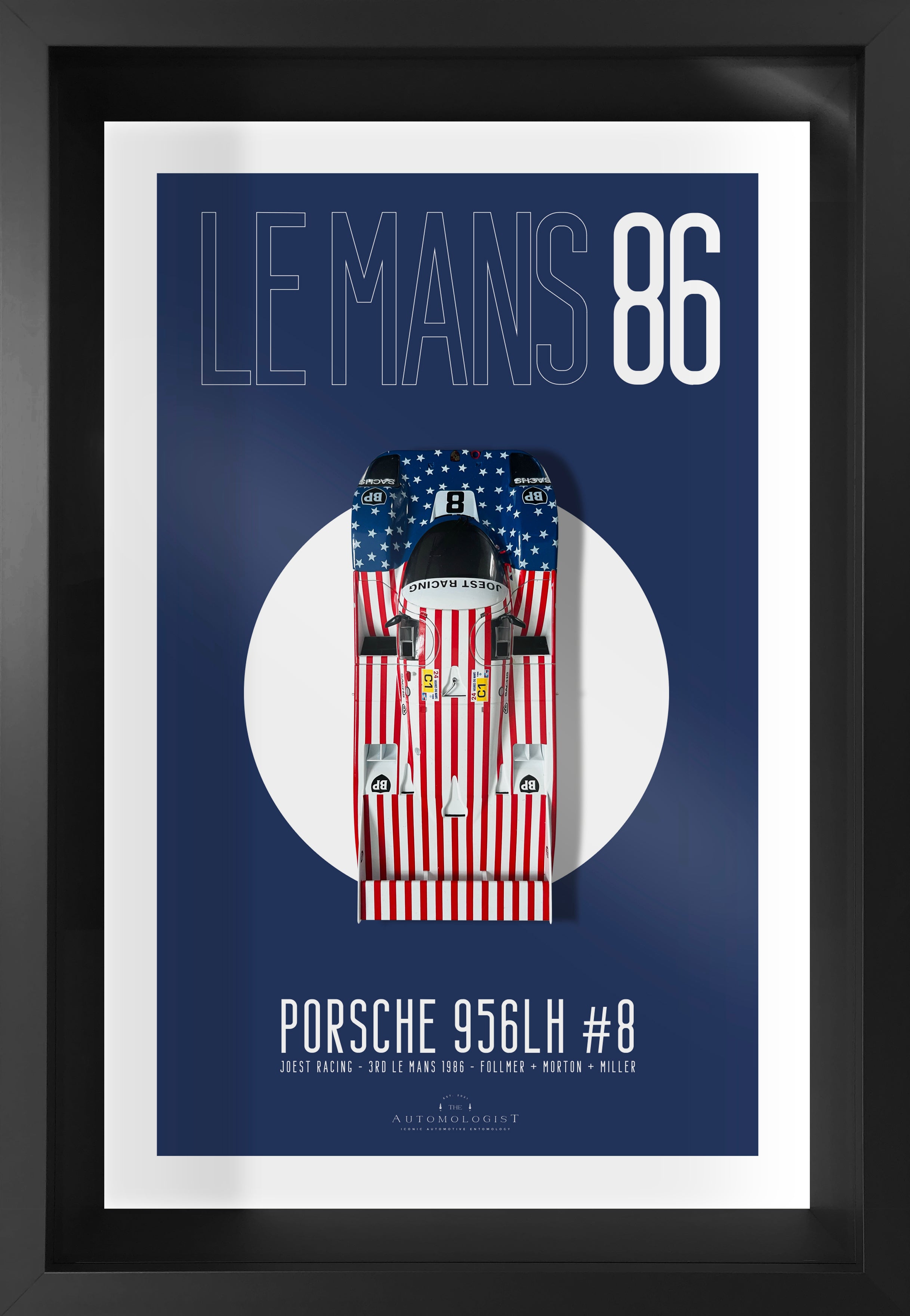 Porsche 956 LH #8 - 40x60