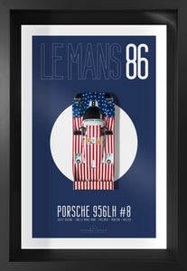 Porsche 956 LH #8 - 40x60
