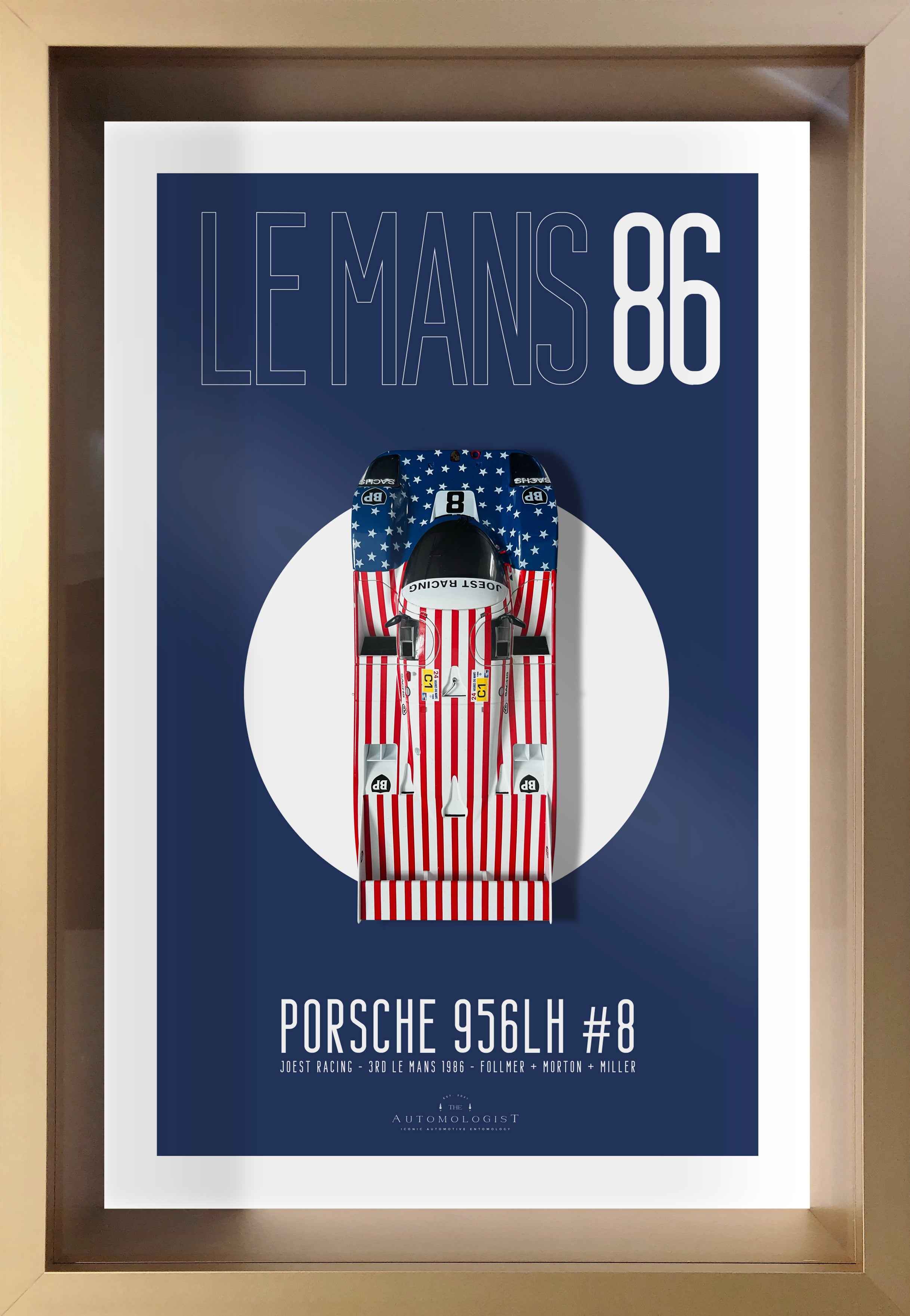 Porsche 956 LH #8 - 40x60